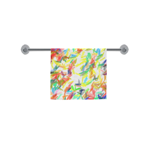 Colorful brush strokes Custom Towel 16"x28"