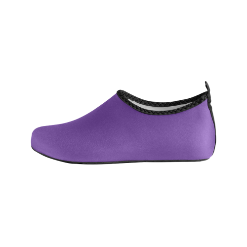 color rebecca purple Women's Slip-On Water Shoes (Model 056)