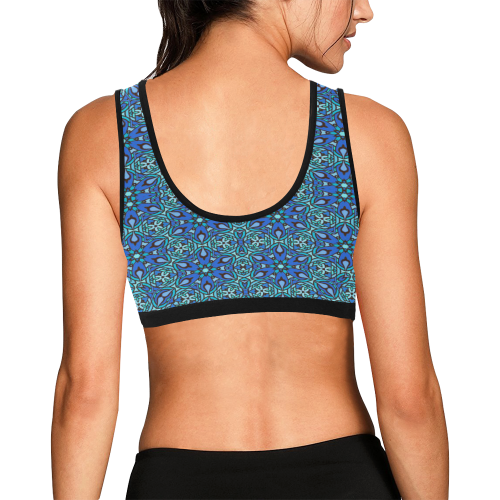 oriental Pattern 6 by JamColors Women's All Over Print Sports Bra (Model T52)