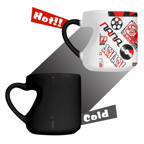 Hot Ill Nana™ Heart-shaped Morphing Mug