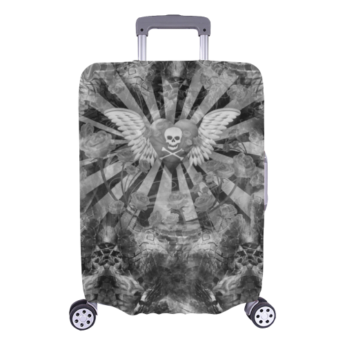 Luggage Cover Skull Angel Gothic Design Luggage Cover/Large 26"-28"