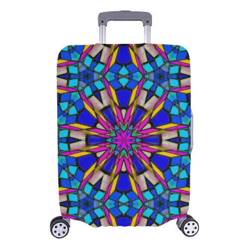 Kaleido Fun 30B by JamColors Luggage Cover/Large 26"-28"