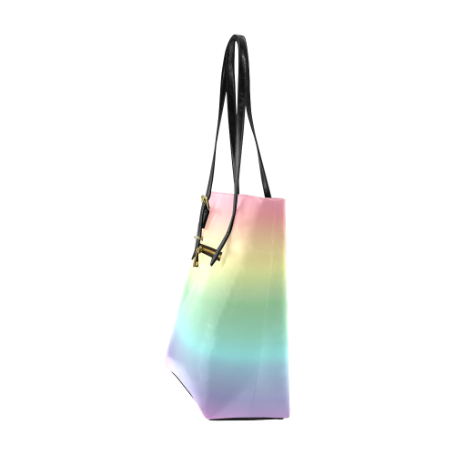 Pastel Rainbow Euramerican Tote Bag/Small (Model 1655)