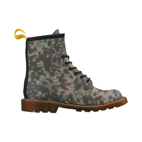 rauchtarn spring camouflage High Grade PU Leather Martin Boots For Men Model 402H