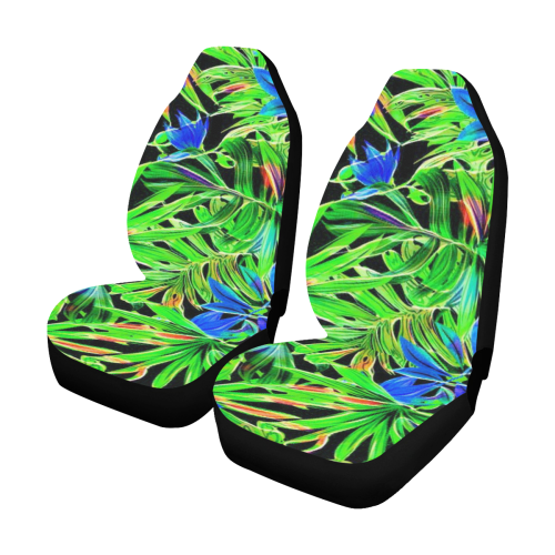 Pretty Leaves 4C by JamColors Car Seat Covers (Set of 2)