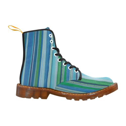 painted stripe 1 Martin Boots For Men Model 1203H