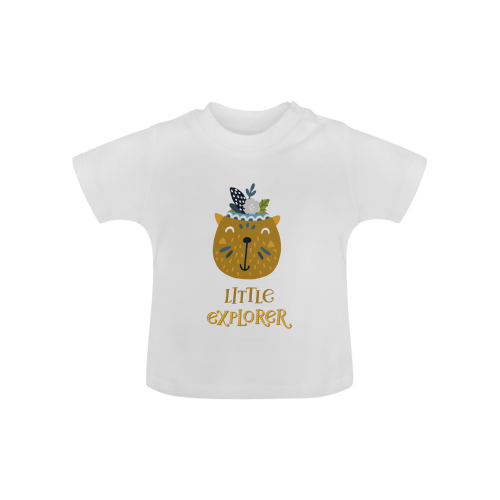 Tribal Little Explorer Baby Classic T-Shirt (Model T30)