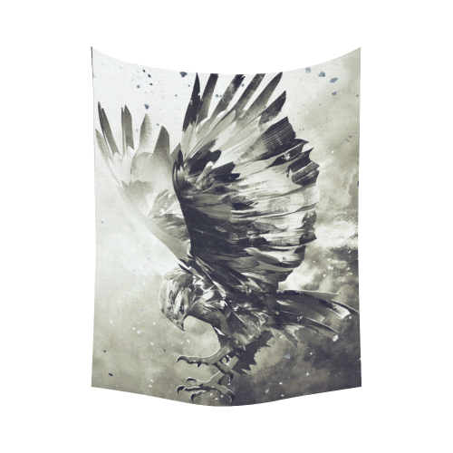 Eagle Cotton Linen Wall Tapestry 60"x 80"