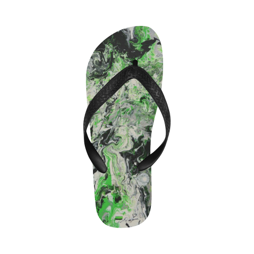 Green Envy Flip Flops for Men/Women (Model 040)