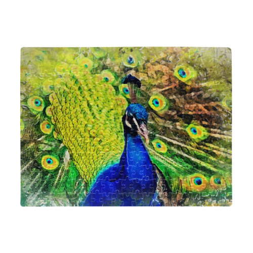 peacock A3 Size Jigsaw Puzzle (Set of 252 Pieces)