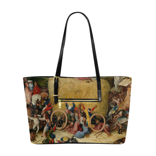 Hieronymus Bosch-The Haywain Triptych 2 Euramerican Tote Bag/Large (Model 1656)