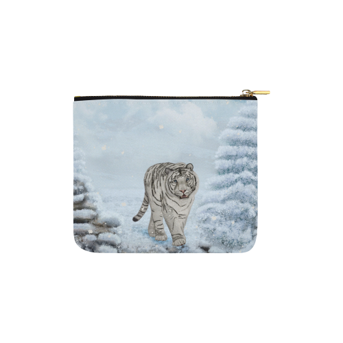 Wonderful siberian tiger Carry-All Pouch 6''x5''