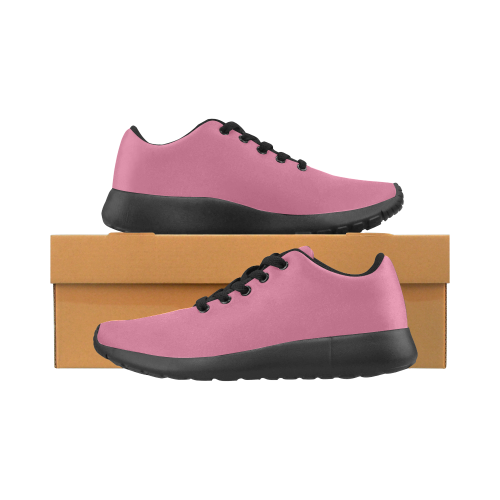 color pale violet red Kid's Running Shoes (Model 020)