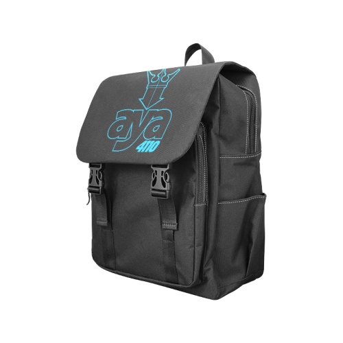 AYA 41ten CYAN bag blk Casual Shoulders Backpack (Model 1623)