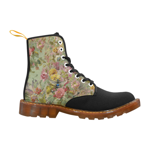 Flower Festival (black toe) Martin Boots For Women Model 1203H