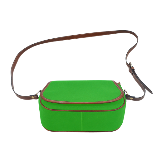 basic green solid color Saddle Bag/Large (Model 1649)