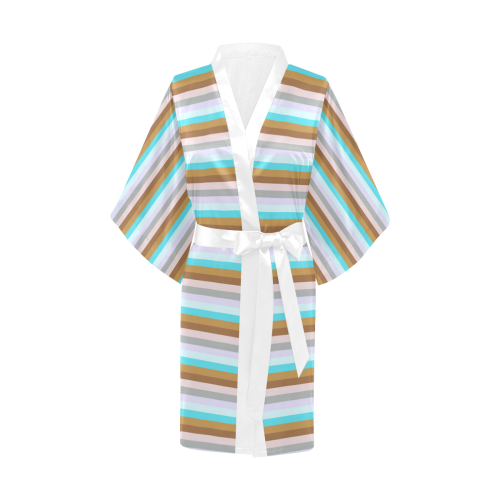 Fun Stripes 5 Kimono Robe