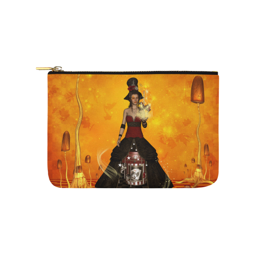 Fantasy women with carousel Carry-All Pouch 9.5''x6''