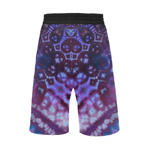 Bohemian Purple Men's All Over Print Casual Shorts (Model L23)