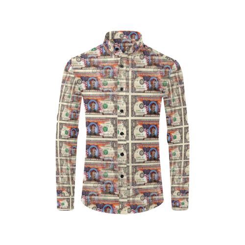 Pop Art 2 Pac by Nico Bielow Men's All Over Print Casual Dress Shirt (Model T61)