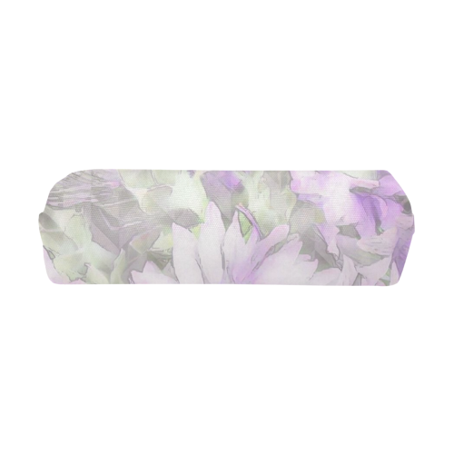 Romantic pastel floral,lilac by JamColors Pencil Pouch/Small (Model 1681)