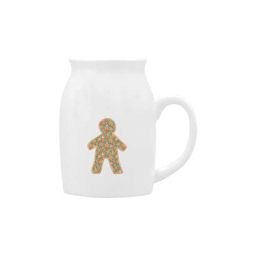 Christmas Gingerbread Man Milk Cup (Small) 300ml