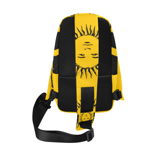 GOD Fanny Small Pack Yellow Chest Bag (Model 1678)