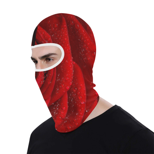 Red rosa All Over Print Balaclava