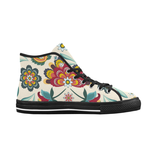 Awesome Batik Floral Vancouver H Women's Canvas Shoes (1013-1)