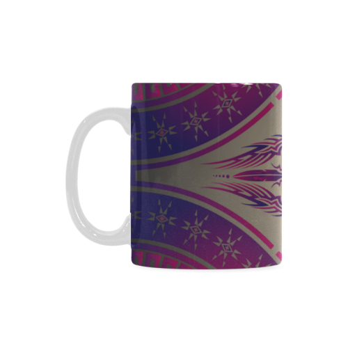 Fire (Purple) White Mug(11OZ)