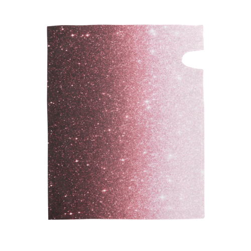 rose gold Glitter gradient Mailbox Cover