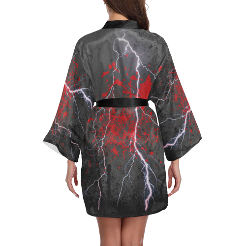 Flash by Nico Bielow Long Sleeve Kimono Robe