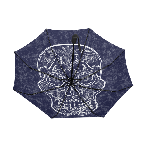 Skull_20161109_by_JAMColors Anti-UV Auto-Foldable Umbrella (Underside Printing) (U06)