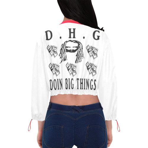 DHG W Cropped Chiffon Jacket for Women (Model H30)
