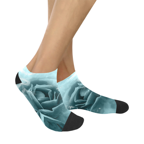 The blue rose Men's Ankle Socks