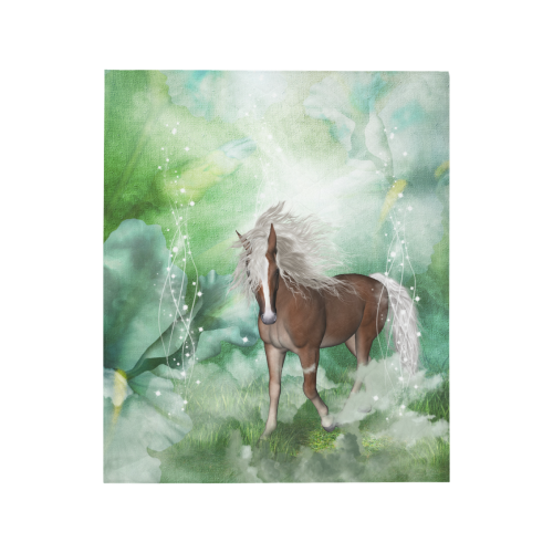 Horse in a fantasy world Quilt 50"x60"