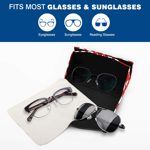 Cute Canada Eyeglass Cases Custom Foldable Glasses Case