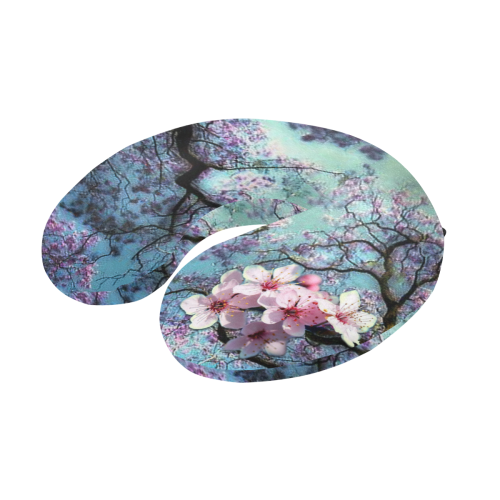 Cherry blossomL U-Shape Travel Pillow