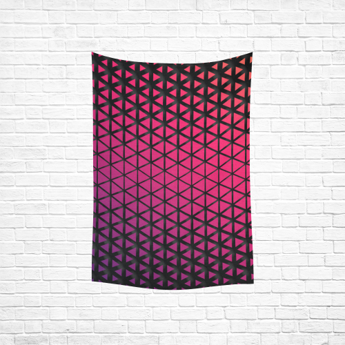 triangle patterns #pattern Cotton Linen Wall Tapestry 40"x 60"