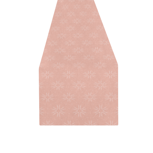 Coral Pink #1 Table Runner 16x72 inch