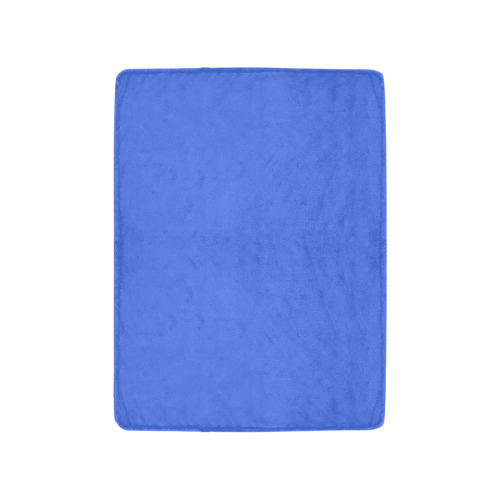 color royal blue Ultra-Soft Micro Fleece Blanket 30''x40''