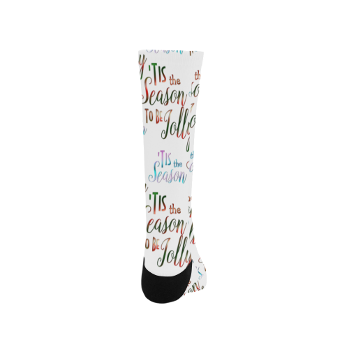 Christmas 'Tis The Season Pattern Trouser Socks (For Men)