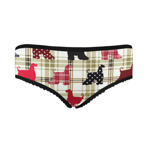 Afghan Hound Women's All Over Print Classic Briefs (Model L13)