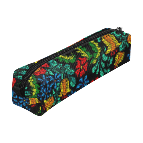 MosaicArt tropic floral by JamColors Pencil Pouch/Small (Model 1681)