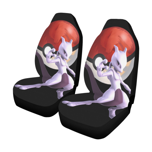 Caught Mewtwo Car Seat Covers (Set of 2)