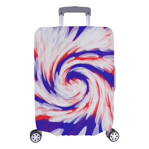 Red White Blue USA Patriotic Abstract Luggage Cover/Large 26"-28"