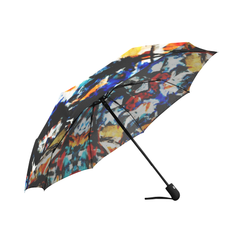 abstract art painting Auto-Foldable Umbrella (Model U04)