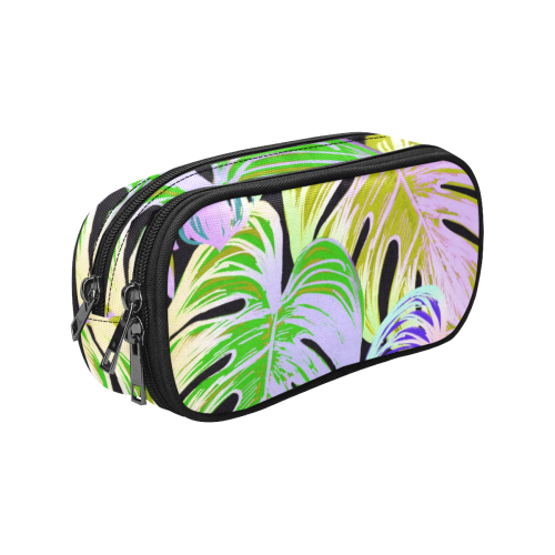Pretty Leaves C by JamColors Pencil Pouch/Large (Model 1680)