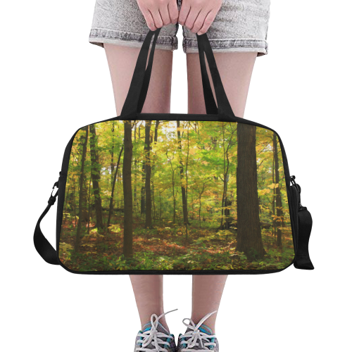 Maple Forest Fitness Handbag (Model 1671)