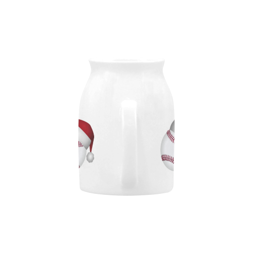 Santa Hat Baseball Christmas Milk Cup (Small) 300ml